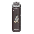 SERENGETI 24 Oz Water Bottle Stainless Steel with Spill Proof Lid - Double walled Vacuum Insulated water flask - Realistic 3D Print of your favorite dog (Australian Cattle Dog) - color: Australian Cattle Dog
