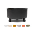 Waggo Uplift Ceramic Dog Bowl for Small Medium and Large Breeds - Heavyweight and Durable Pet Food and Water Dish Crock, Dishwasher Safe, Modern, Elevated Feeder (Small, Black) - color: Black, size: Small