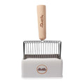 Cat Litter Scoop Metal Litter Scooper with Holder Cat Litter Scooper Kitty Litter Scoop Cat Poop Scooper Poop Scooper for Cat Litter Litter Box Scooper Metal