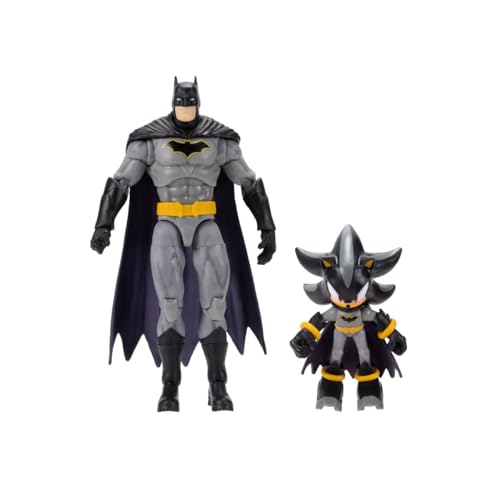 DC X Sonic the Hedgehog Shadow as Batman & Batman 2.5/5-inch Figures Multipack