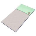 GuineaDad Original Reusable Cage Liner – Sea Green Fleece Bedding with Burrowing Pocket – Extra Absorbent Core & Waterproof Bottom – Fits C&C 2x3 Guinea Pig Cages – Small Animal Supplies