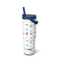 Swig Life 30oz Leakproof To-Go Tumbler with Handle, Shoreline | Leakproof Lid - Triple Insulated Stainless Steel - Handle & Straw Included - Cup Holder Friendly - Dishwasher Safe - color: Shoreline