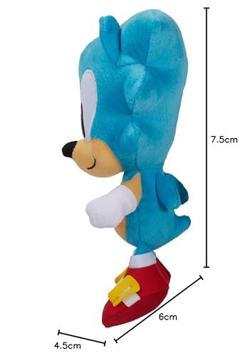 JAKKS Pacific Sonic the Hedgehog 7" Sonic Plush Figure