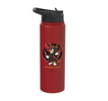 Sonic the Hedgehog 3 - Shadow "Fueled by Chaos" Stainless Steel Insulated Water Bottle - color: Red