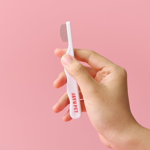 Facial Grooming Comb | Dog Eye Combs, Stress-free Eye Gunk Remover for Dogs & Cats, Pet Facial Brush, Cat Grooming Kit - size: 1ea