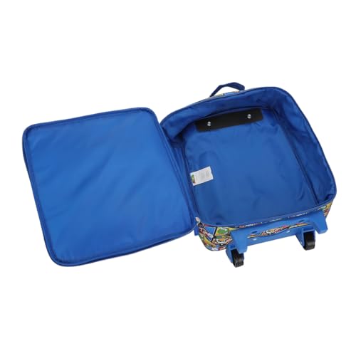 Super Mario Bros Group Shot & All-Over Character Print 14" Pilot Case Set - color: Super Mario Bros Group Shot