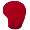 Office Mousepad with Gel Wrist Support - Ergonomic Gaming Desktop Mouse Pad Wrist Rest - Design Gamepad Mat Rubber Base for Laptop Computer -Silicone Non-Slip Special-Textured Surface (06Red) - color: 06Red