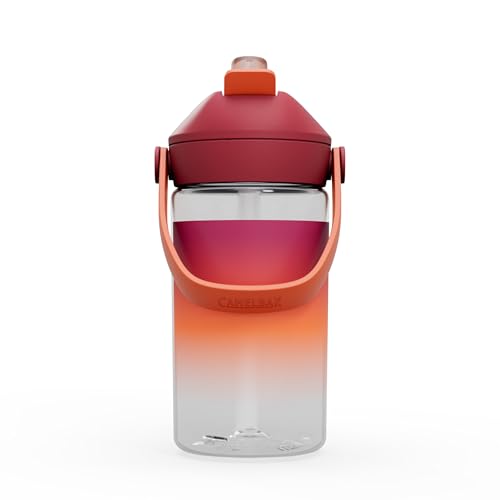 CamelBak Thrive Flip Straw Kids Bite Valve Water Bottle 14oz, Purple Haze - color: Purple Haze
