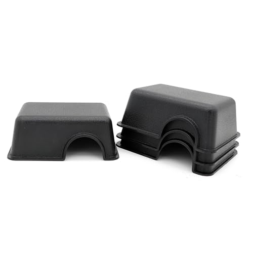 Reptile Hide Box Snake Hide Feel Secure and Safe, Gecko Hide, XS 4 Pcs | Terrarium Shelter Habitat - size: XS 4 Pcs