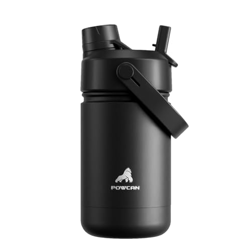 12 oz Kids Leakproof Water Bottle: 2-in-1 Straw Spout Lid, BPA-Free, Easy Carry, Keep Cold 24H, Cupholder Friendly, Stainless Steel Cup for Summer Camp, Playground, Trip, Birthday Gift (Dark Knight) - color: Dark Knight, size: 12 Ounces