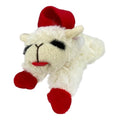 Multipet Lamb Chop Dog Plush Toy w/ Santa Hat - Squeaky Toy for All Dogs - Extra Soft Plush - Stuffed Animal for Cuddling & Playing (6”, Cream) - size: 6", style: Santa Hat