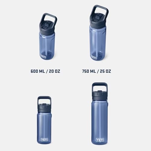 YETI Yonder 600 ml/20 oz Water Bottle with Yonder Straw Cap, Olive - color: Olive, size: 20 Ounces