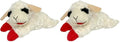 Multipet Lamb Chop Dog Plush Toy - Squeaky Toy for Small & Medium Dogs - Extra Soft Plush - Stuffed Animal for Cuddling & Playing (10", Cream, 5 Squeakers) (Pack of 2) - size: 10" (Pack of 2), style: Lambchop