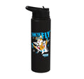 Sonic the Hedgehog - Ski Flying Tails Stainless Steel Insulated Water Bottle - color: Black
