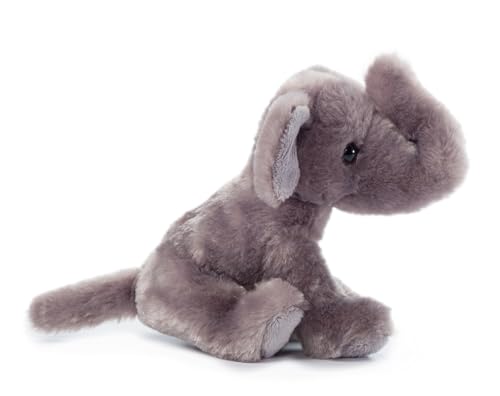 The Petting Zoo Elephant Stuffed Animal Plushie, Gifts for Kids, Wild Onez Babiez Wildlife Animals, Elephant Plush Toy 6 Inches - color: Elephant