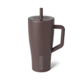 BrüMate Era 30 oz Tumbler with Handle & Straw | 100% Leakproof Insulated Water Bottle Tumbler with Lid & Flexible SoftSip Straw | Made of Stainless Steel | Cup Holder Friendly | 30oz (Java) - color: Java, size: 30oz
