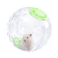7.9 Inch Hamster Ball, Running Ball Toy, Transparent, Breathable, Promote Exercise Health, Reduce Stress, Easy to Clean, Hamster Accessory, for Syrian Dwarf Hamster, Gerbils, Mice, Small Pets, Green - color: Green