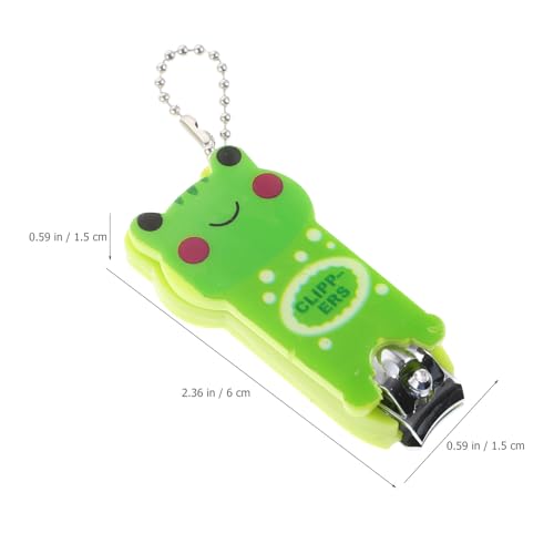 FRCOLOR Small Manicure Tools Nail Scissors Cartoon Nail Clipper Handy Nailcutter Animal Tool Nail Cutter