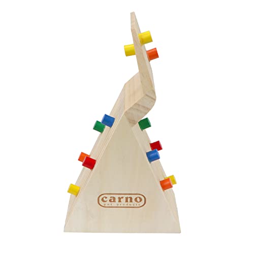 Litewoo Hamster Hut with Climbing Toy Wooden House for Pet Dwarf Hamster Gerbil Rat Small Animal
