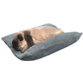 Soft Bunny Bed - 15.7" x 14" Rabbit Bed, Warm Cuddle Cushion Plush Mat for Guinea Pig, Ferret, Small Animal - Grey - color: Grey