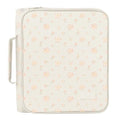 SUNEE Zippered Binder Bag with Handle, 2-Inch 3-Ring O-Ring, 500-Sheet Capacity, Includes Zip Pocket, 5-Tab Expanding File Folder, Multi-Pocket Organizer Binder for Middle School, Pink Little Flower - color: Pink Little Flower