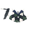 Bunny Harness and Leash,Adjustable Soft Guinea Pig Clothes Pet Rabbit Ferret Harness Costumes for Small Animals Dress - color: Green, size: Medium
