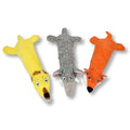Dog Toys, Squeaky Plush No Stuffing Crinkle Dog Toy for Small Medium Large Dogs, Interactive Puppy Teething Water Bottle Dog Chew Toy (3 Pack) - style: Lion, Elephant, Fox