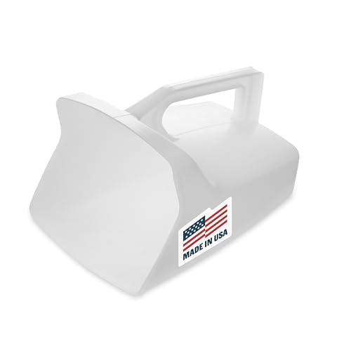 Rubbermaid Commercial Products Food Service Utility Scoop, 64-Ounce, White, for Ice/Bar and Ingredient Use in Restaurant/Kitchen - size: 64-Ounce