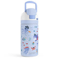 Sea Animal Kids Insulated Stainless Steel Water Bottle 16 Oz, Travel Tumbler for School, Sports for Girls, Boys Christmas, Birthday, Back To School (Pirate Theme) - color: Sea Animal