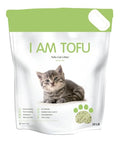 I AM TOFU - Tofu Cat Litter, Low Dust Lightweight Clumping Litter with Odor Control (10 LBS, Green Tea) - color: Green Tea