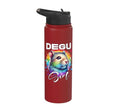 Degu Girl Degu Stainless Steel Insulated Water Bottle - color: Red
