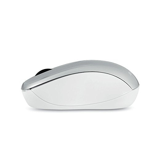 Verbatim 2.4G Wireless LED Silent Mouse - Noiseless and Silent Click Computer Mouse with Nano Receiver for Mac and PC - Silver - style: Silver Mouse