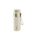 Contigo AutoSeal 16 oz Stainless Steel Vacuum-Insulated Water Bottle with Leakproof Push-Button Spout & Lock, Carry Strap, BPA-Free & Lead-Free, Dishwasher Safe - color: Oatmilk Champagne, size: 16 Ounces