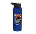 Sonic the Hedgehog - In the Zone - Dr. Eggman Stainless Steel Insulated Water Bottle - color: Royal Blue