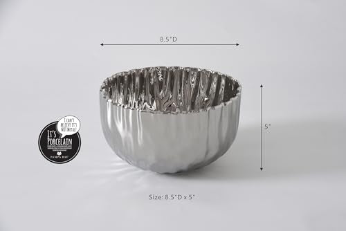 Pampa Bay Mascali Argento, Medium Bowl, 8.5" D x 5"