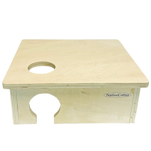 Chamber Box - Fun & Unique Cage Accessory for Dwarf Hamsters, Golden Hamsters, Degus, Gerbils and Other Small Animals. (Small) - size: Small