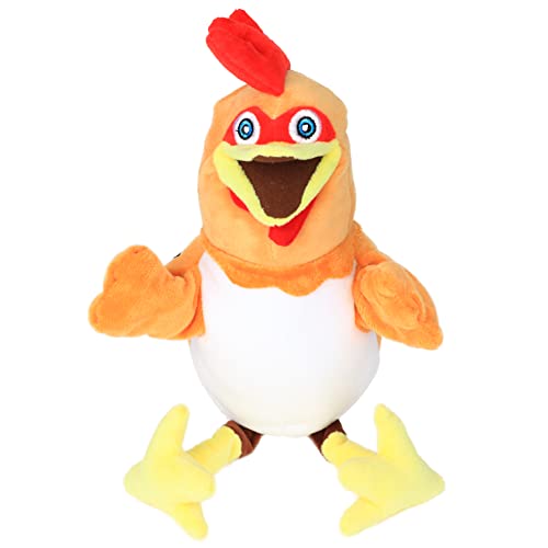 Easfan Chicken Hand Puppet with Movable Mouth Plush Toy Gift for Kids 11" | Role play preschool teaching, cute Chicken stuffed animal, creativity imagination, Easter Christmas birthday holiday gift - style: Chicken