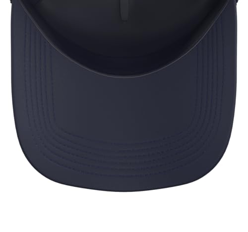 Hamster Bedding Change Day Trucker Hat with Adjustable Mesh Back - color: Navy Blue