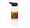 Degu Retro Degu I Love Degu Stainless Steel Insulated Water Bottle - color: White