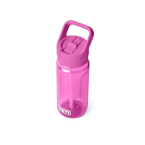 YETI Yonder 600 ml/20 oz Water Bottle with Yonder Straw Cap, Wildflower Fuchsia - color: Wildflower Fuchsia, size: 20 Ounces