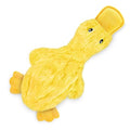 Best Pet Supplies Interactive Squeaky Dog Toy - Crinkle Duck, Yellow | Stuffing Free Body, Soft, Squeaks & Crinkles, No Mess, Perfect for Moderate Chewers, Toss and Fetch Play - color: Crinkle Duck (Yellow), size: Large