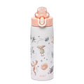 Zak Designs Harry Potter Sage 19oz Leak-Proof Straw Kids Water Bottle | BPA Free, Insulated Stainless Steel, Cupholder Friendly, Dishwasher Safe, Lid Lock, Handle, For School, Home, Travel, Outdoor - color: Harry Potter