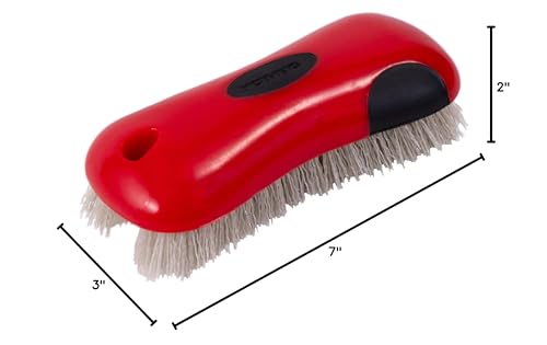 Mothers Stiff Bristle Carpet and Upholstery Cleaning Scrub Brush for Automotive, Home, Couch, Stain Remover - style: Carpet Brush