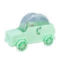 Hamster Running Wheel Car Shape Running Wheel Hamster Exercise Plastic Running Wheel (Green,S) - color: Green, size: S