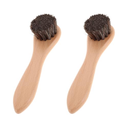 PRETYZOOM Hamster Grooming Brush Soft Bristle Small Pet Bath Brush with Handle 6.10 in for Guinea Pigs Rabbits Hamsters Gentle Shedding Cleaning and Massage