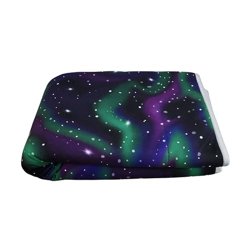 Guinea Pig Fleece Cage Liner - Tidy Mat - Lap Pad - Corner Pad - Absorbent - Machine Washable - for Guinea Pigs and Hedgehogs (Northern Lights, 2x4 C&C (28"x 56")) - size: 2x4 C&C (28"x 56")