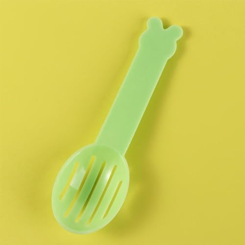 5 Pcs Hamster Sand Scoop Mini Hamster Litter Shovel Sifter Scooper Cage Cleaning Tool for Hedgehogs Hamster, Random Color