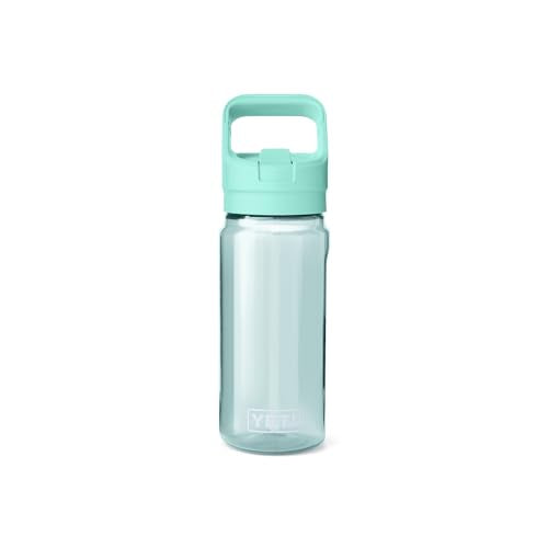 YETI Yonder 600 ml/20 oz Water Bottle with Yonder Straw Cap, Seafoam - color: Seafoam, size: 20 Ounces