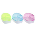 Hamster Sand Bath Critters Shower Toilet Bed Sand Container Bathtub for Small Mice Hedgehog Squirrel Hamster Guinea Pig