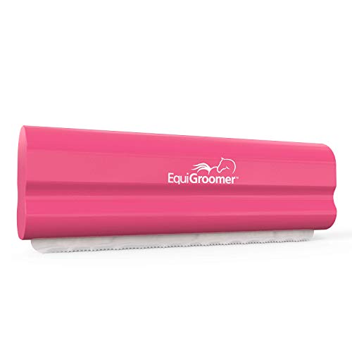 EquiGroomer 5-Inch Undercoat Deshedding Brush for Dogs & Cats, Pink | Best for dogs up to 100 lbs and cats of any size, short or long hair, stainless blade, no cutting or pulling - color: Pink, size: 5 Inch